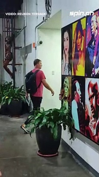 LA Tenorio shows up to support Ginebra in last Sunday’s quarterfinal game against NLEX