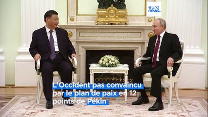 Guerre en Ukraine : le plan de paix de Pékin convainc Moscou, mais pas l'Occident