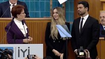 Rozetini Meral Akşener taktı! Eski futbolcu Gökhan Zan, İYİ Parti'den milletvekili aday adayı oldu