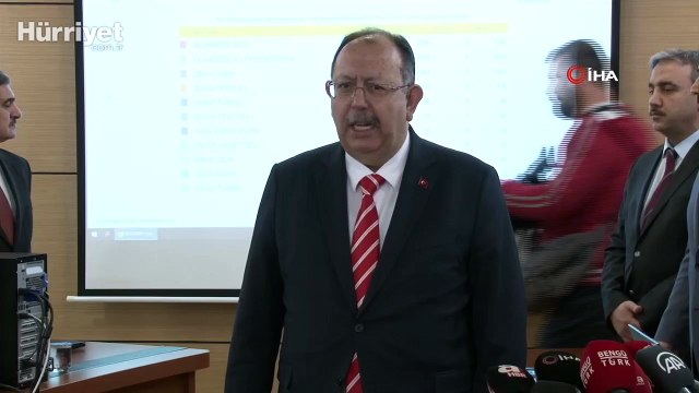 YSK Başkanı Ahmet Yener: Adaylar için imza atma süreci başlamıştır