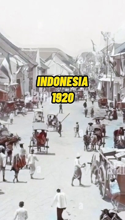 Indonesia before and after changes