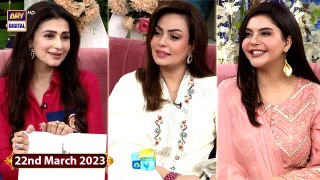 Good Morning Pakistan - 22nd March 2023 - Ramazan Ki Tayaari Special - ARY Digital Show