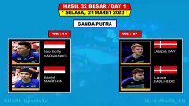 Hasil Swiss Open 2023 Hari Ini Day 1 R32  BAKRI  ANATIWI Menang  LEODANIEL Tersingkir