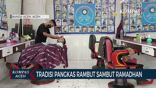 Tradisi Pangkas Rambut Menyambut Bulan Suci Ramadhan
