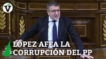 Patxi López afea la corrupción al PP y que sea 