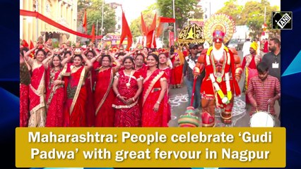 People celebrate ‘Gudi Padwa’ with great fervour in Maharashtra's Nagpur