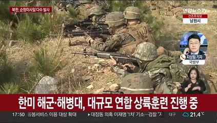 북한, 동해로 순항미사일 여러발 발사…사흘만에 또 무력도발