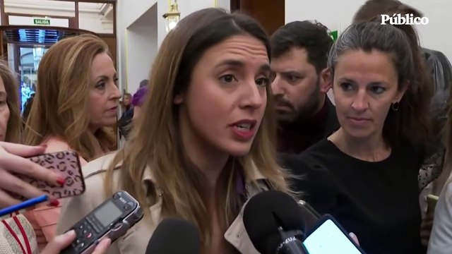 Irene Montero: Yolanda Díaz y el presidente defendieron bien la tarea del Gobierno