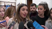 Irene Montero dice que Sánchez y Díaz defendieron bien el Gobierno pero pide 