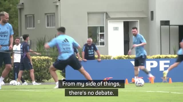 Messi will remain in Argentina fold until he says otherwise - Scaloni