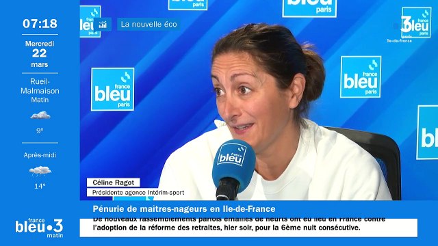 Le manque de maitres-nageurs sauveteurs en Île-de-France