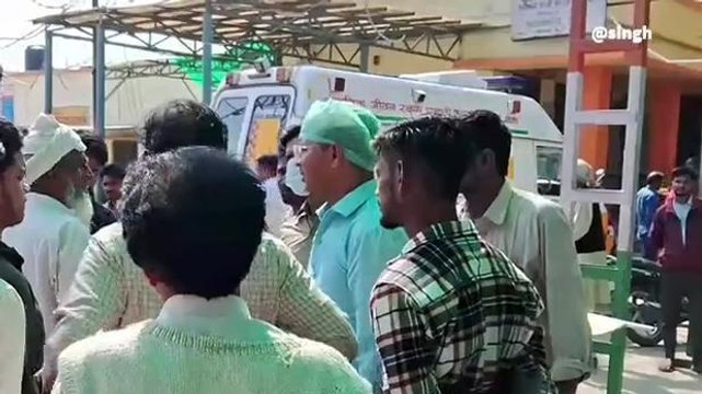 बुलंदशहर : ट्रैक्टर-बाइक की हुई भिड़ंत, एक की मौत दूसरा गंभीर रूप से घायल