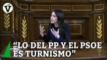 Arrimadas arremete contra PP y PSOE: 