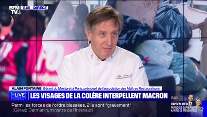 Download Video: Retraites: Alain Fontaine (Maîtres Restaurateurs) invite Emmanuel Macron à 