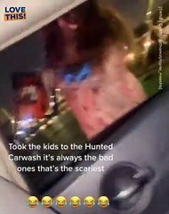 Scary Fun: A Haunted Carwash Adventure