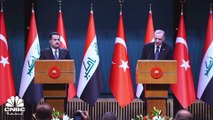الرئيس التركي: مطالبة العراق بمزيد من التسهيلات الجمركية لتنشيط التجارة بين البلدين