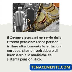 La riforma delle pensioni non decolla: ecco le idee del governo!