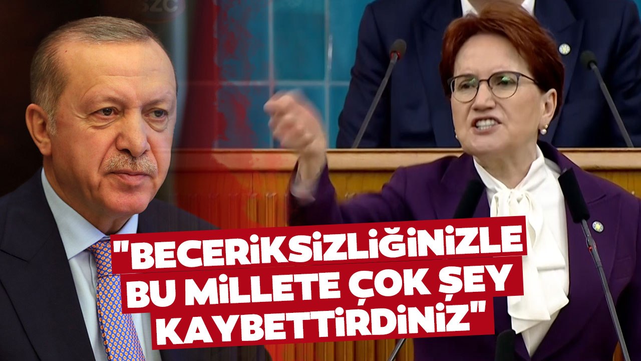 Meral Akşener Erdoğan'a Sirk Yönetmiyorsun Diyerek Sert Konuştu! "53 Günün Kaldı"