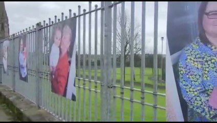 Tải video: 'My Mammy and Me' exhibition on Derry park