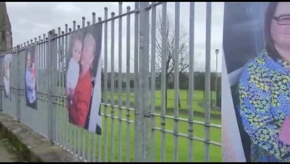 'My Mammy and Me' exhibition on Derry park