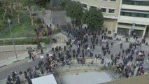 مراسلة العربية: إصابات وحالات إغماء جراء المواجهات بين الأمن ومحتجين وسط بيروت