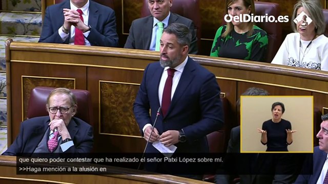 Abascal pide a Patxi López que retire su afirmación sobre que odia a las mujeres: Yo quiero y necesito a las mujeres que nos rodean en nuestra vida