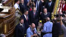 Los reproches de Tamames y las acusaciones entre PP y PSOE ponen el broche a la moción de censura