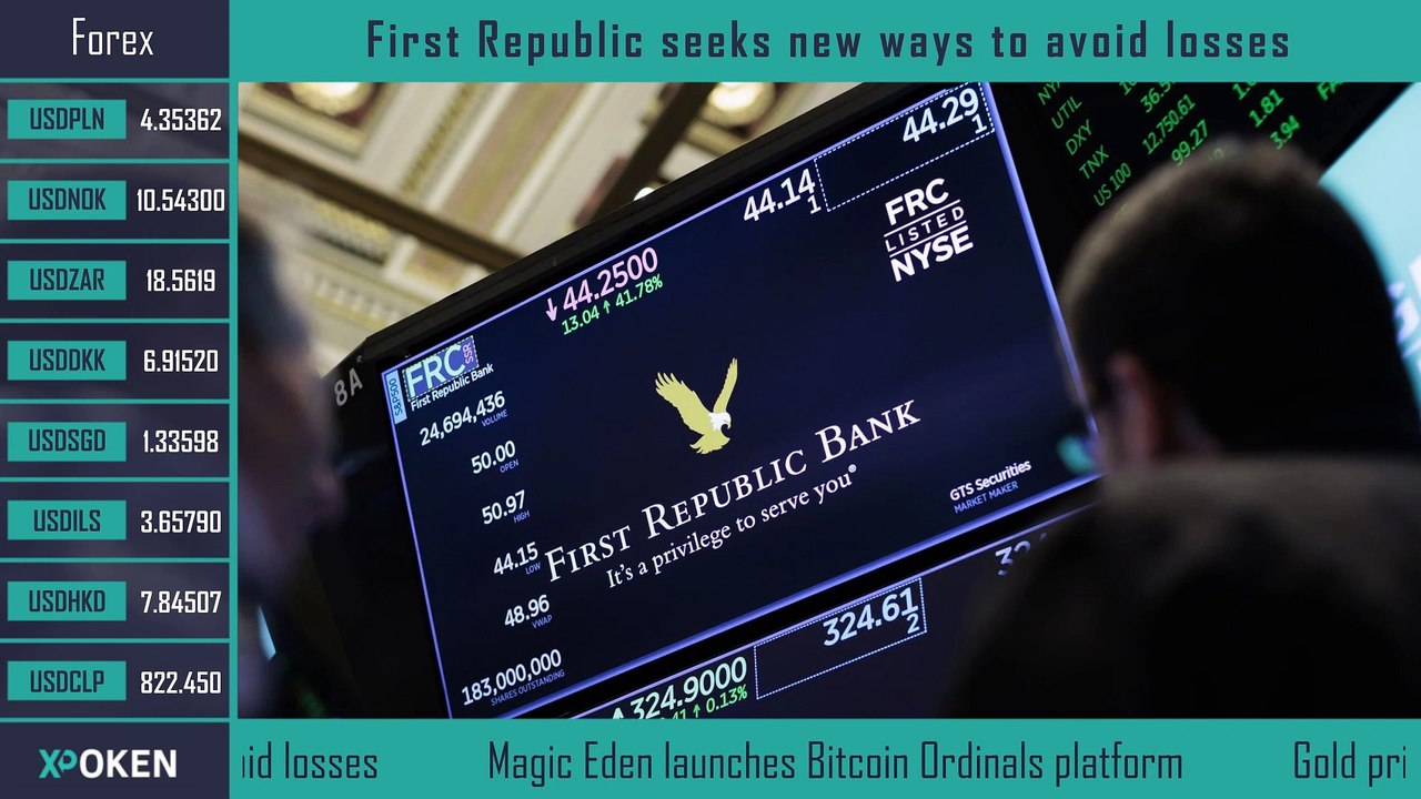 Xpoken nouvelles. First Republic cherche de nouveaux moyens d’éviter les pertes