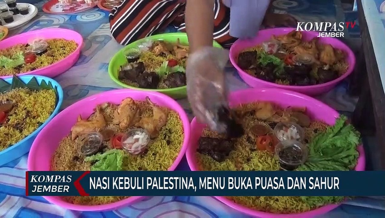 Nasi Kebuli Palestina Dengan Kambing Muda Bakar dan Ayam Goreng