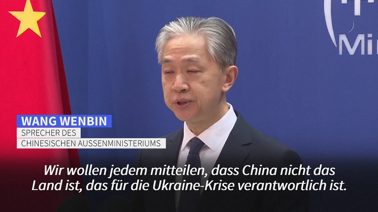 China: Haben keine Waffen im Ukraine-Konflikt geliefert