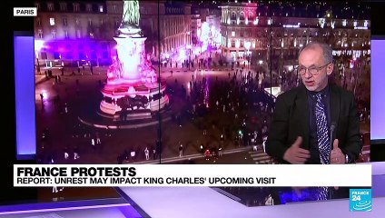 Pension reform protests in France may impact King Charles’ visit