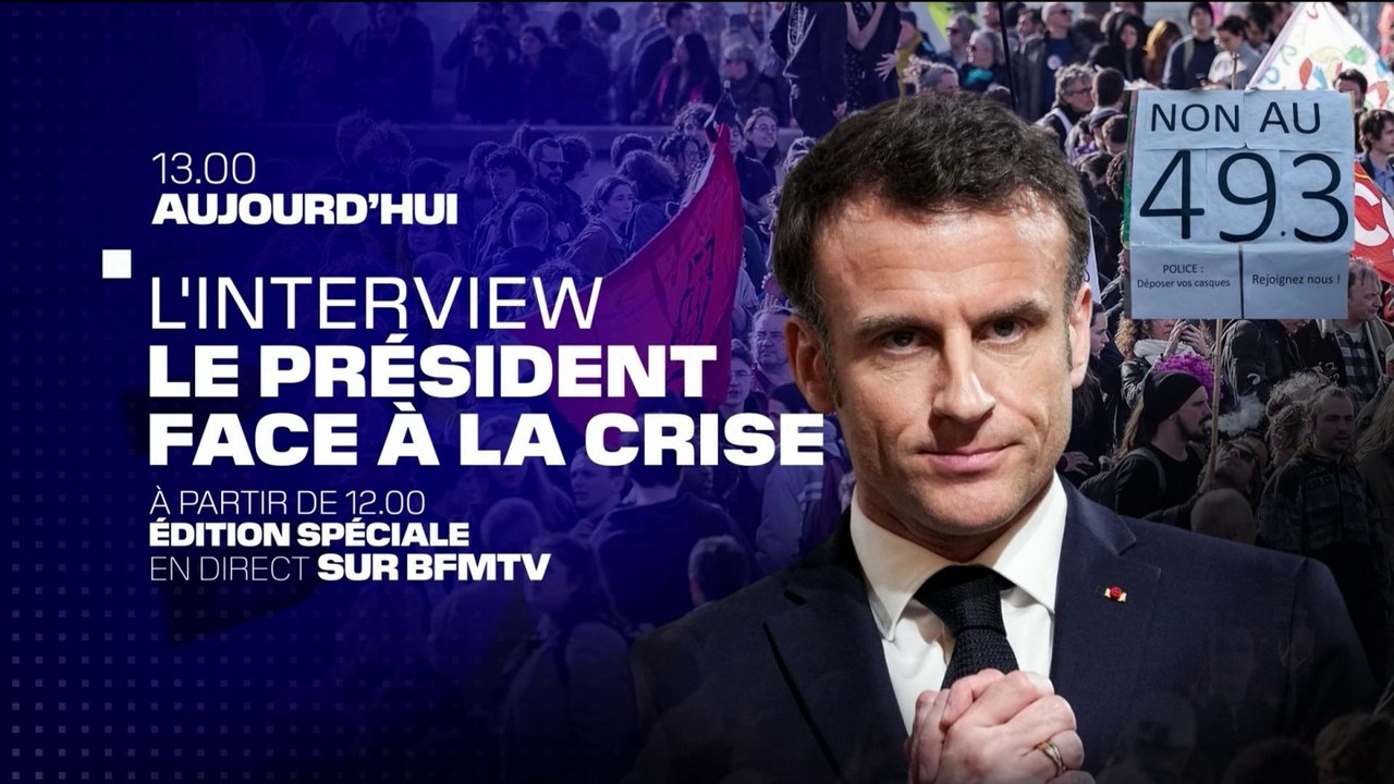 Retraites: suivez en direct l'interview d'Emman...