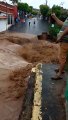 Cratera se abre em rua de Porteiras após fortes chuvas