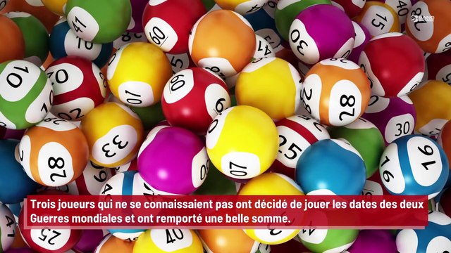 Loto : trois joueurs jouent les dates des deux Guerres mondiales et remportent une belle somme !