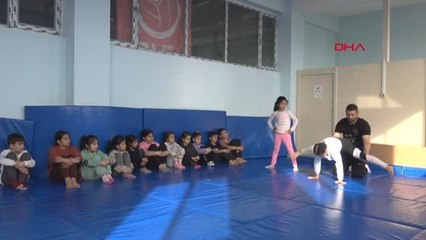 SİLOPİLİ ÇOCUKLAR JİMNASTİK İLE TANIŞTI