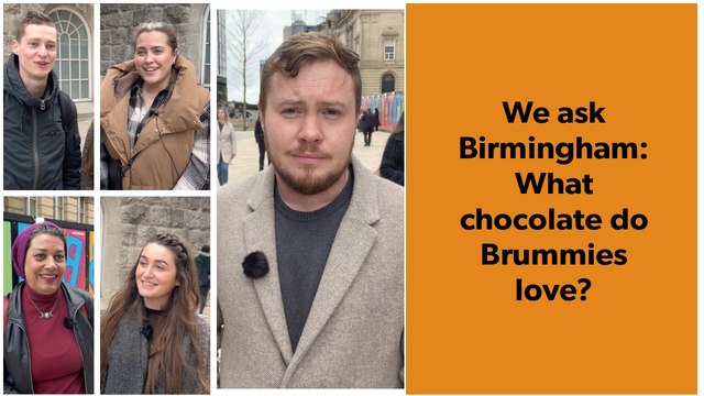 What chocolate do Brummies love most?