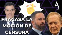 Fracasa la moción de censura de Vox contra Pedro Sánchez ‼️