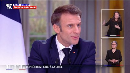 Emmanuel Macron: "Je ne vis pas de regrets moi, je vis de volonté, de ténacité, d'engagement"