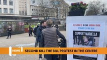 Bristol Headlines March 22: Kill the bill protested outside new bridewell police station