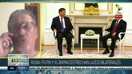 Iacomini: La relación ruso-china demuestra el avance de la multipolaridad