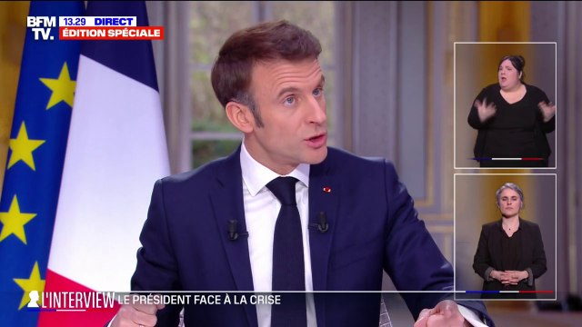 On a eu le Covid, on a eu la guerre, on a eu l'inflation : Emmanuel Macron justifie son changement d'avis sur le report de l'âge de départ à la retraite depuis 2019