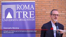 Roma Tre, Monina (Delegato del Rettore ): “Tra le missioni possibili non c'è solo la formazione in carcere”