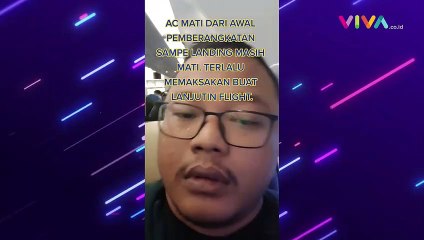 Penumpang Kesal, Super Air Jet Terbang Tanpa AC Hampir 2 Jam