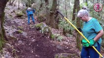 Previenen y luchan vs incendios en los bosques los ‘Teporingos’