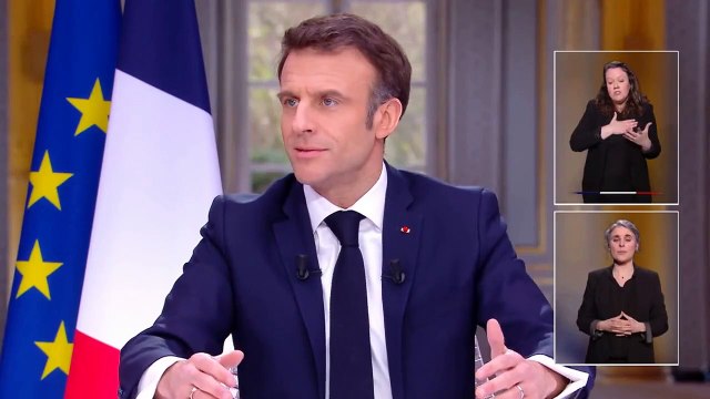 Cette question de Marie -Sophie Lacarrau de TF1 à Emmanuel Macron qui met le feu sur Twitter : A quand le retour de l'ordre ? Les français sont lassés par ce désordre...
