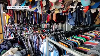 Pelaku Usaha Baju Bekas Impor di Malang Berharap Bisa Terus Berjualan