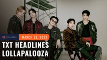 TXT to become 1st K-pop group to headline Lollapalooza