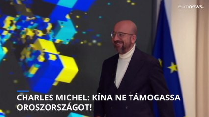 Charles Michel: az EU lőszerszállítása Ukrajnának nem azt jelenti, hogy megtámadnák Oroszországot