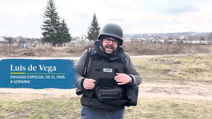 Luis de Vega relata la evacuación bajo las bombas de civiles en el frente de Dvorichna