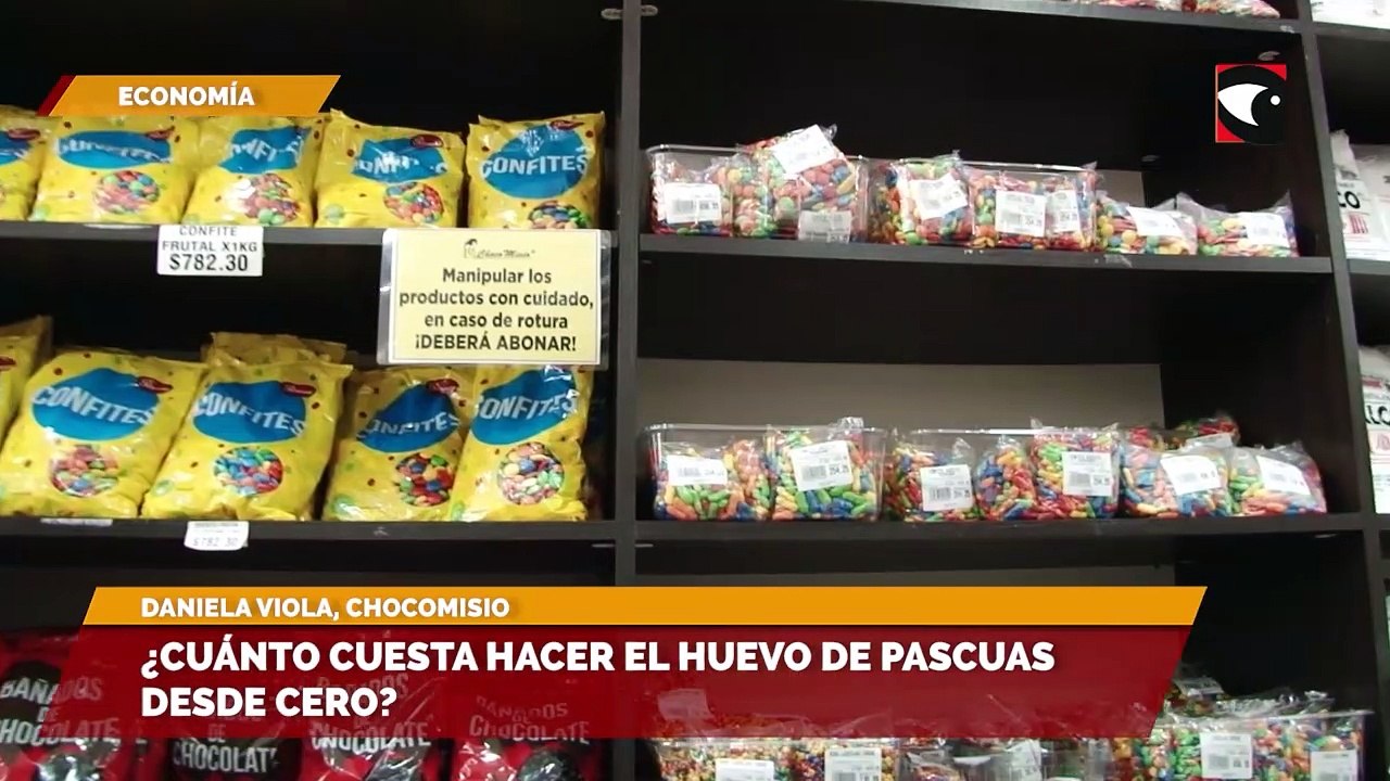 ¿Cuánto cuesta hacer el huevo de pascuas desde cero?